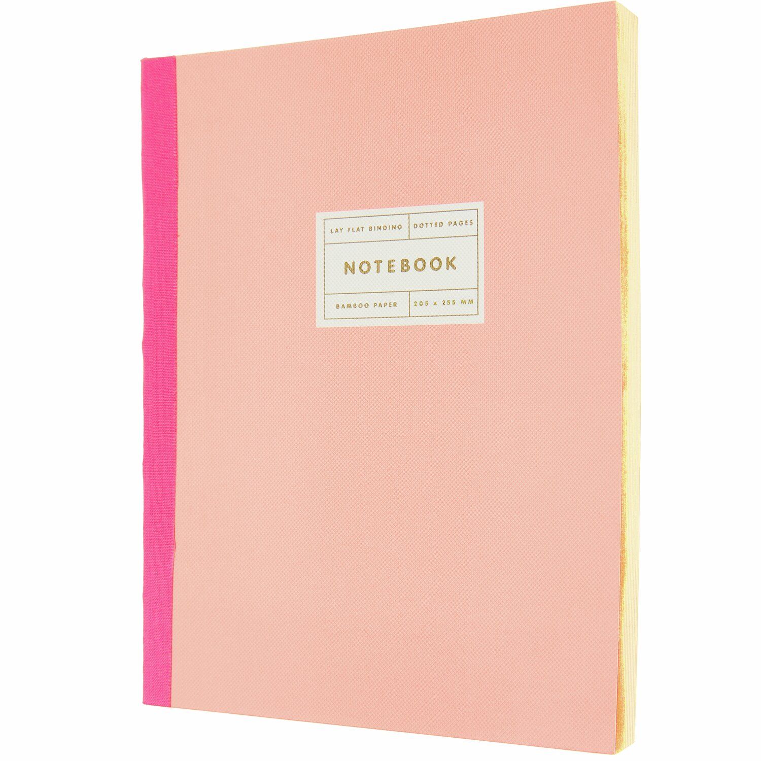 Notizbuch-gross-koralle Halte fest, was dir wichtig ist - Notizbuch