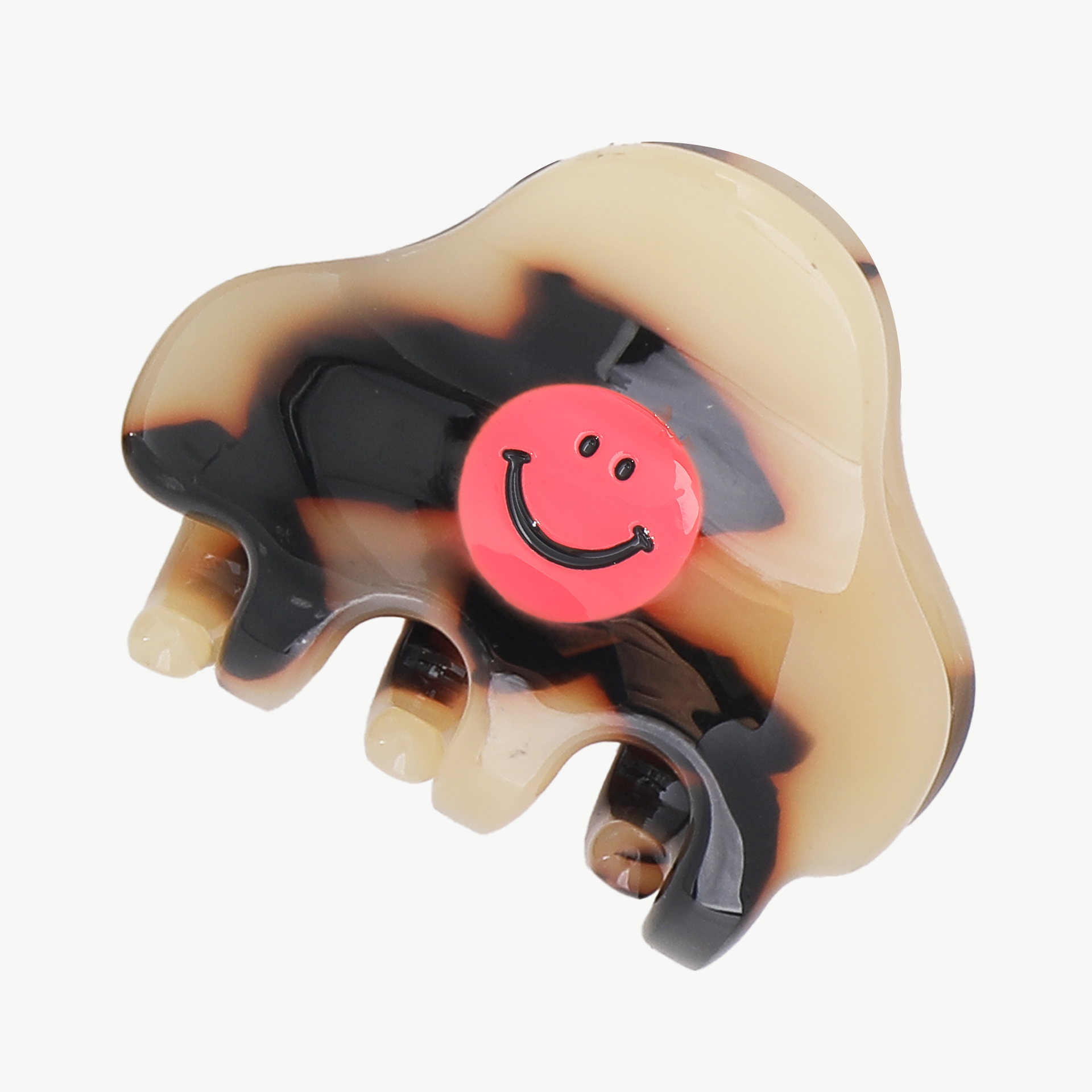 Smiley Haarspange - klein Smiley Haarspange - klein