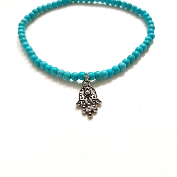 Hamsa Fußkettchen