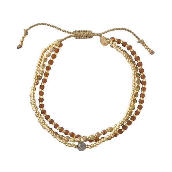 Labradorit Armband Herzteil
