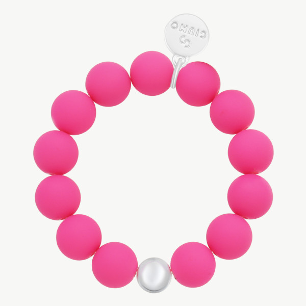 Mattes Acrylperlen Armband