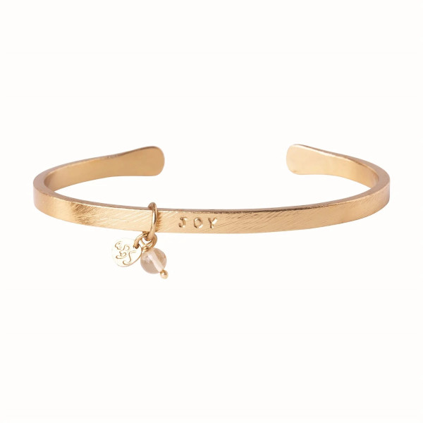 Spangenarmband "Joy" Citrine von A Beautiful Story