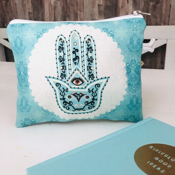 Gut beschützt -Hamsa Täschchen