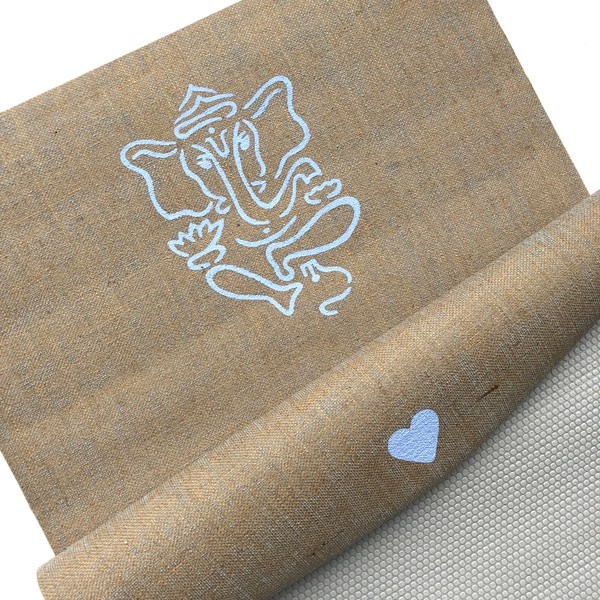 Ganesha Yogamatte von Herzteil