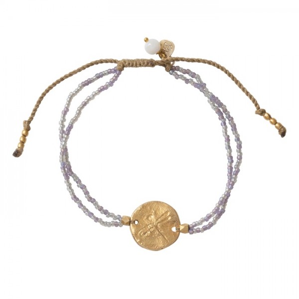 Dragonfly Mondstein Armband