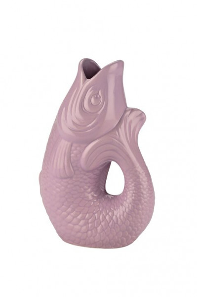 Mini Fischvase lavendl